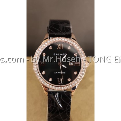 Balmer 32mm Elegant MOP Women's Quartz Watch 8175L BRG-4